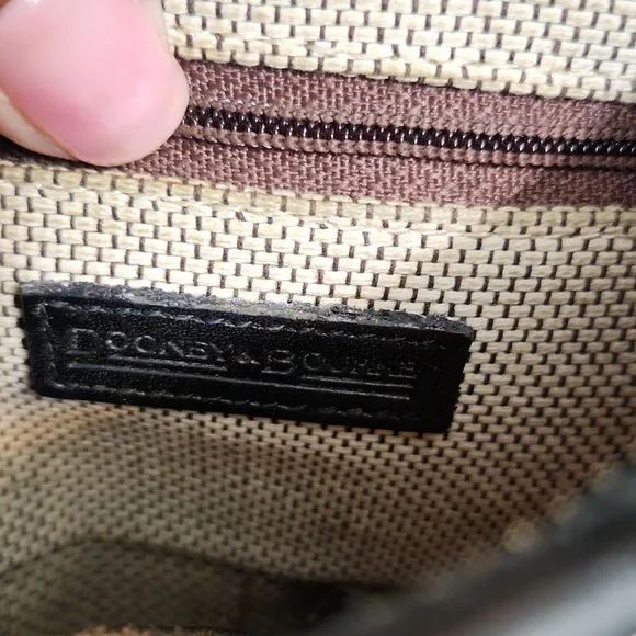 Dooney & Bourke Black Leather Shoulder Bag - Picture 14 of 14